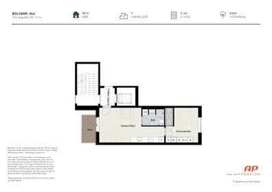 Visual presentation of the listing