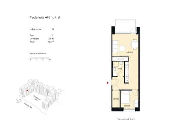Visual presentation of the listing
