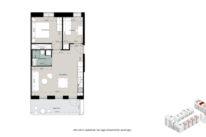 Visual presentation of the listing