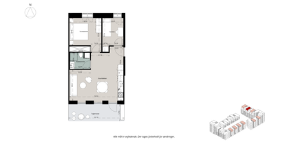 Visual presentation of the listing