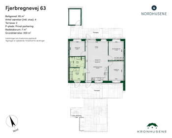 Visual presentation of the listing