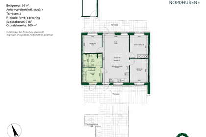 Visual presentation of the listing