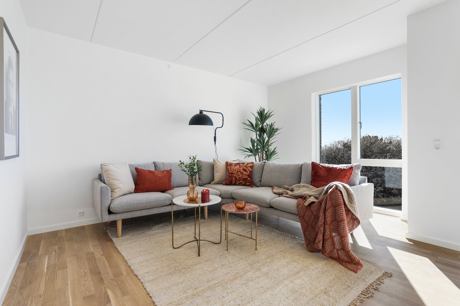apartment Lys 4-værelses lejlighed med grønne omgivelser