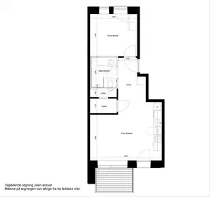Visual presentation of the listing