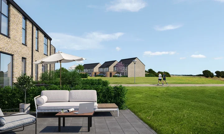 Nybygget 2-plans rækkehus tæt på Aarhus (13 km) - Mosegårdsvangen, Trige - 0