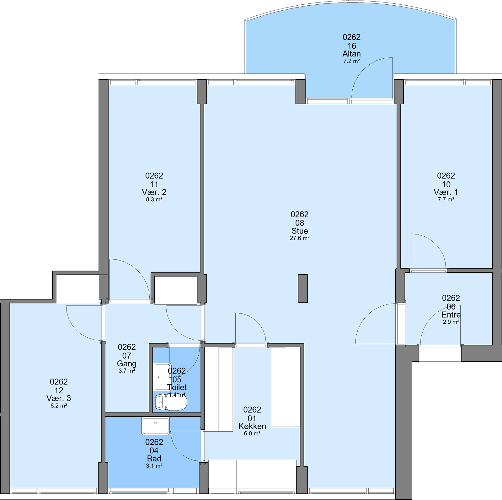 Visual presentation of the listing