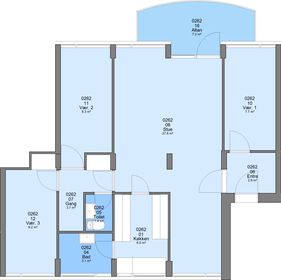 Visual presentation of the listing