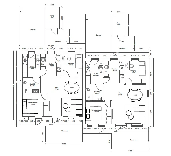 Visual presentation of the listing