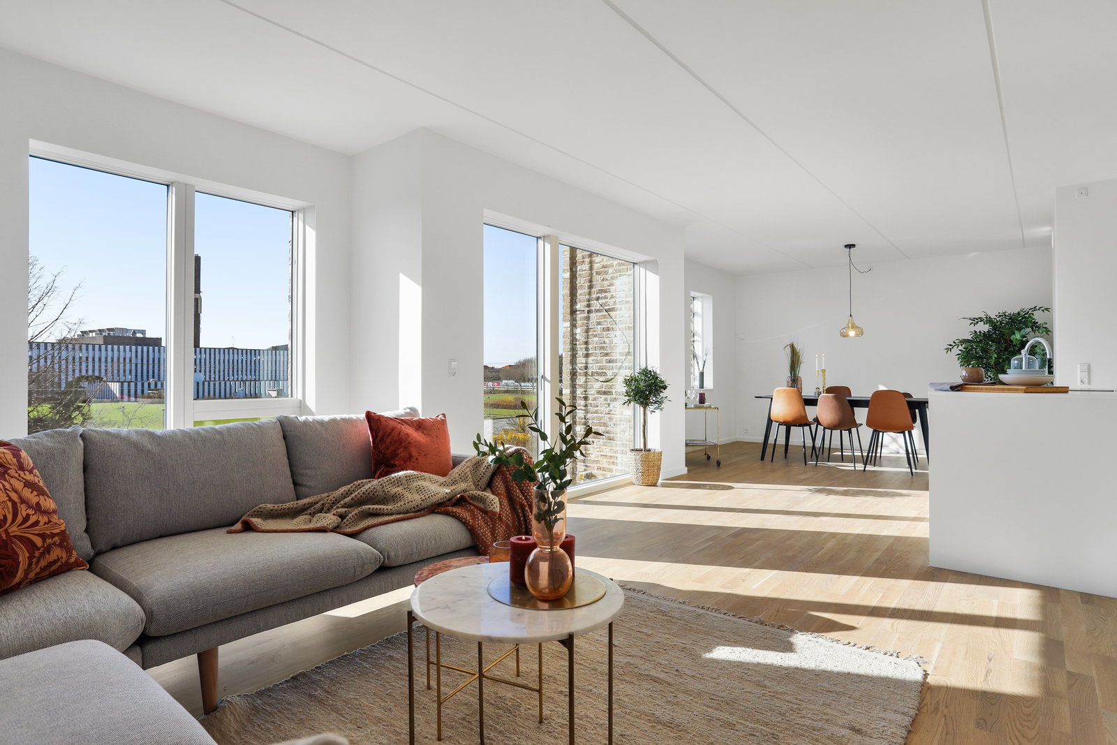 apartment Lejlighed med terrasse i grønne omgivelser