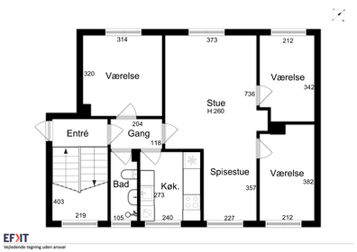 Visual presentation of the listing
