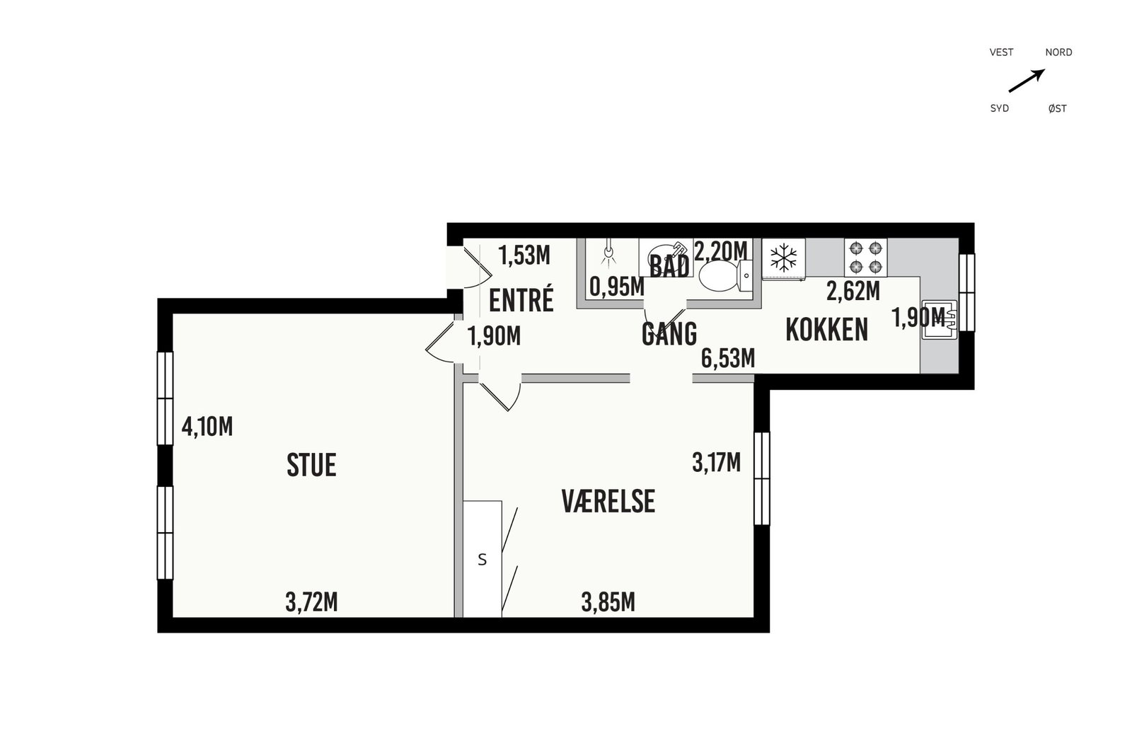 Visual presentation of the listing