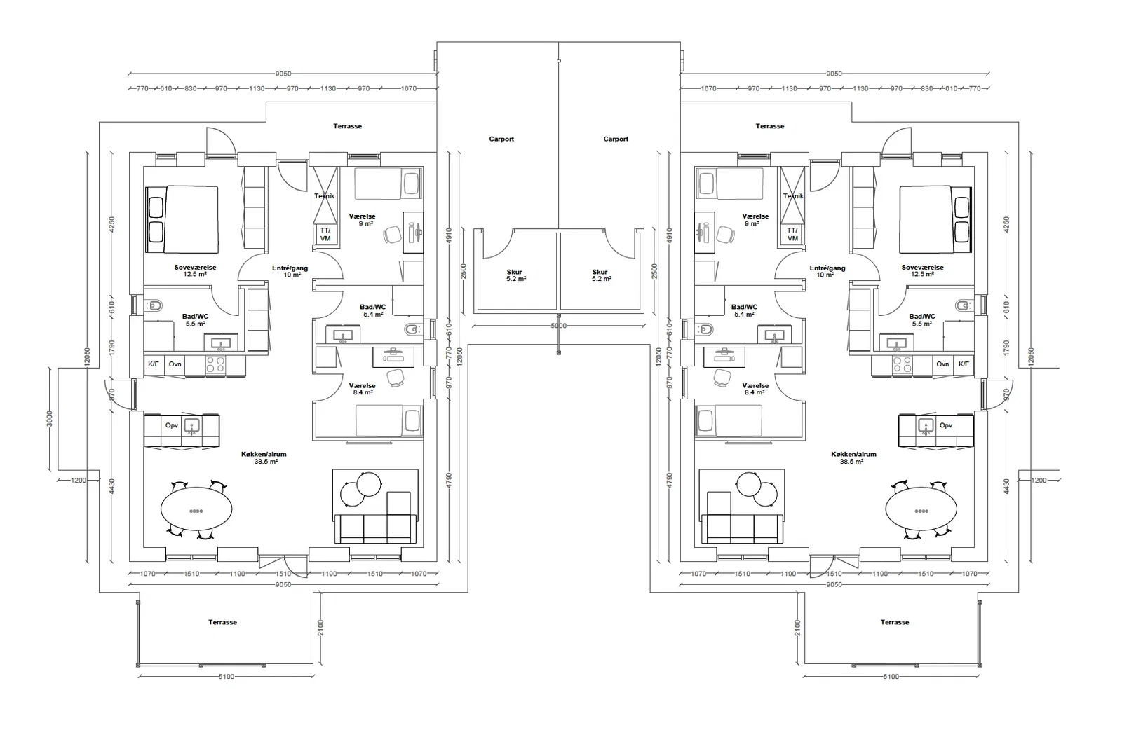 Visual presentation of the listing