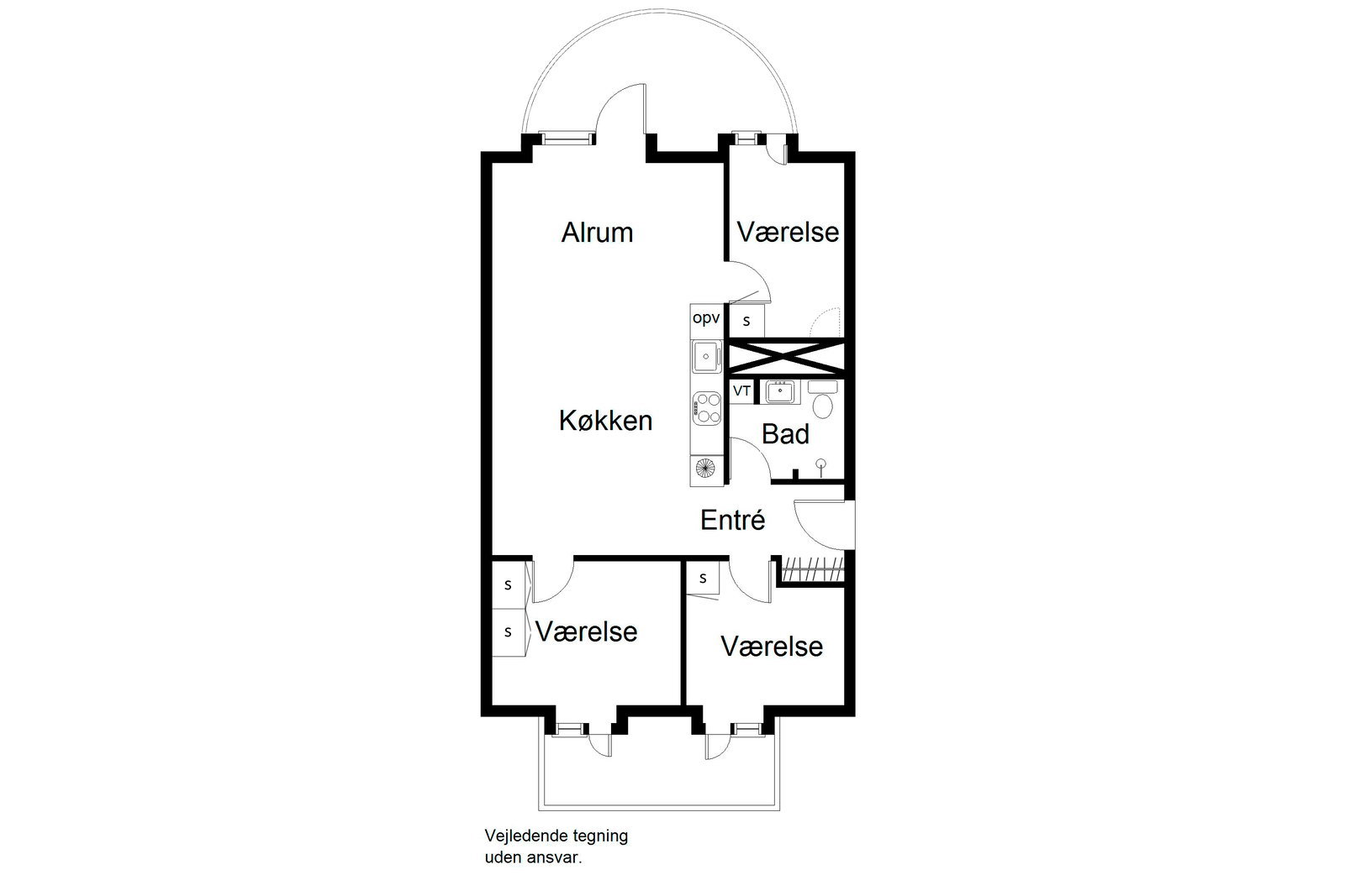 Visual presentation of the listing