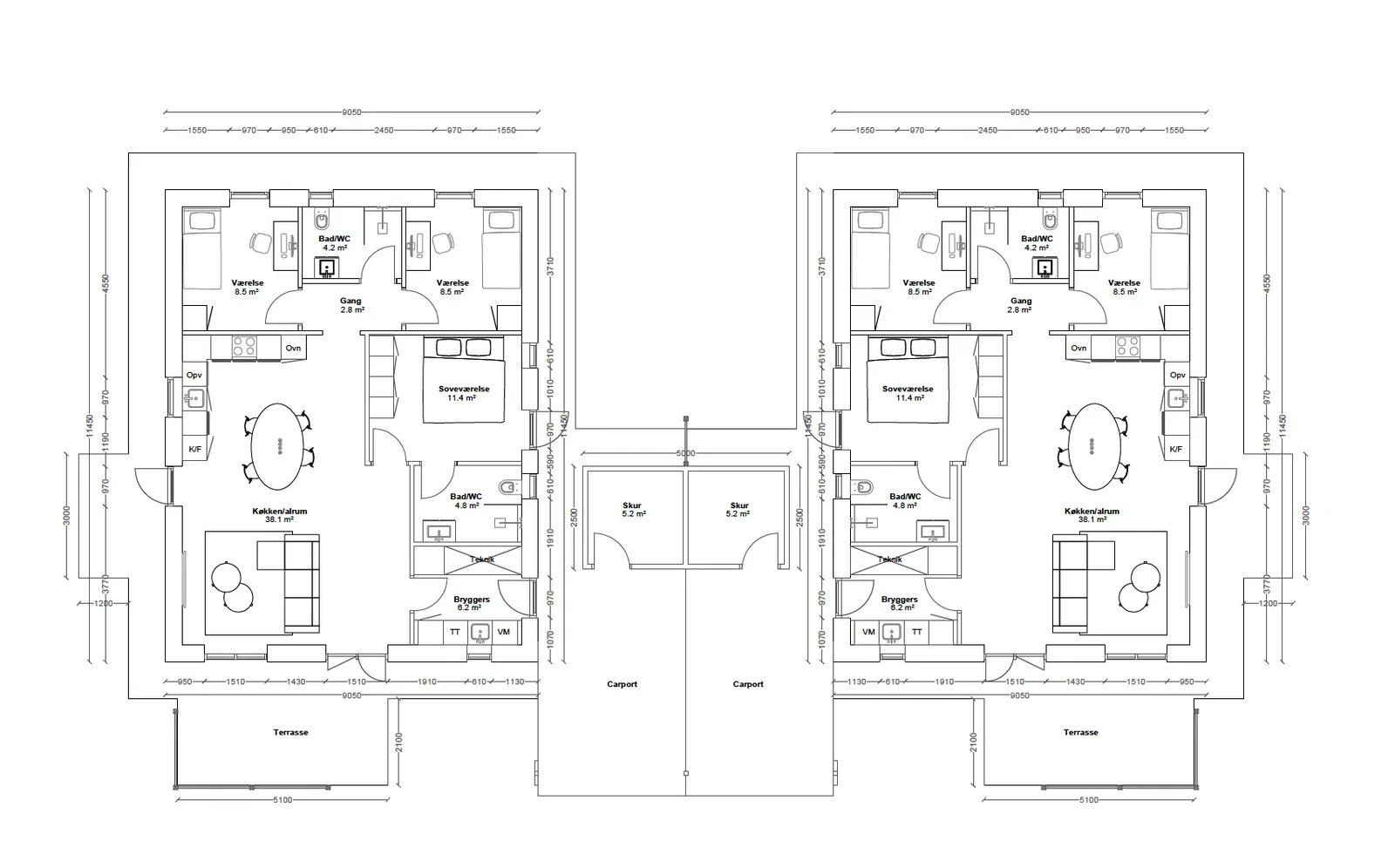 Visual presentation of the listing