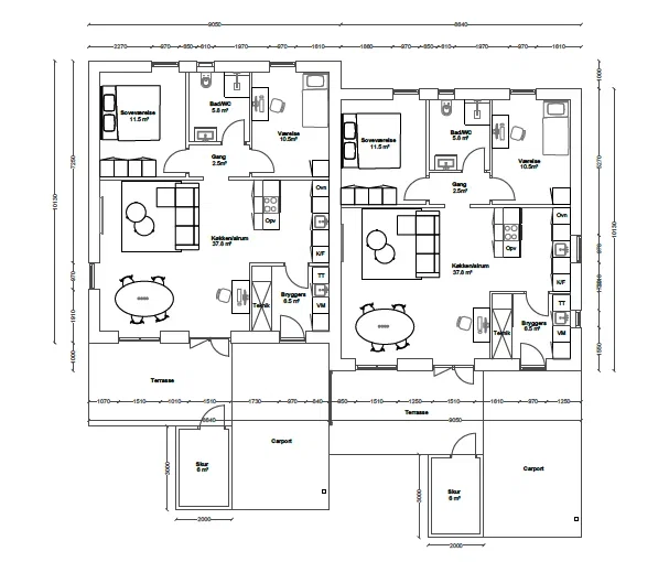 Visual presentation of the listing