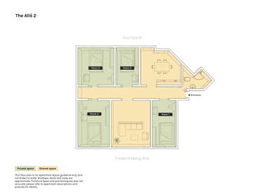 Visual presentation of the listing