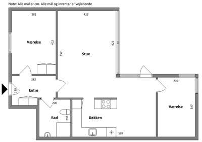 Visual presentation of the listing