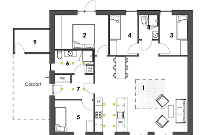 Visual presentation of the listing