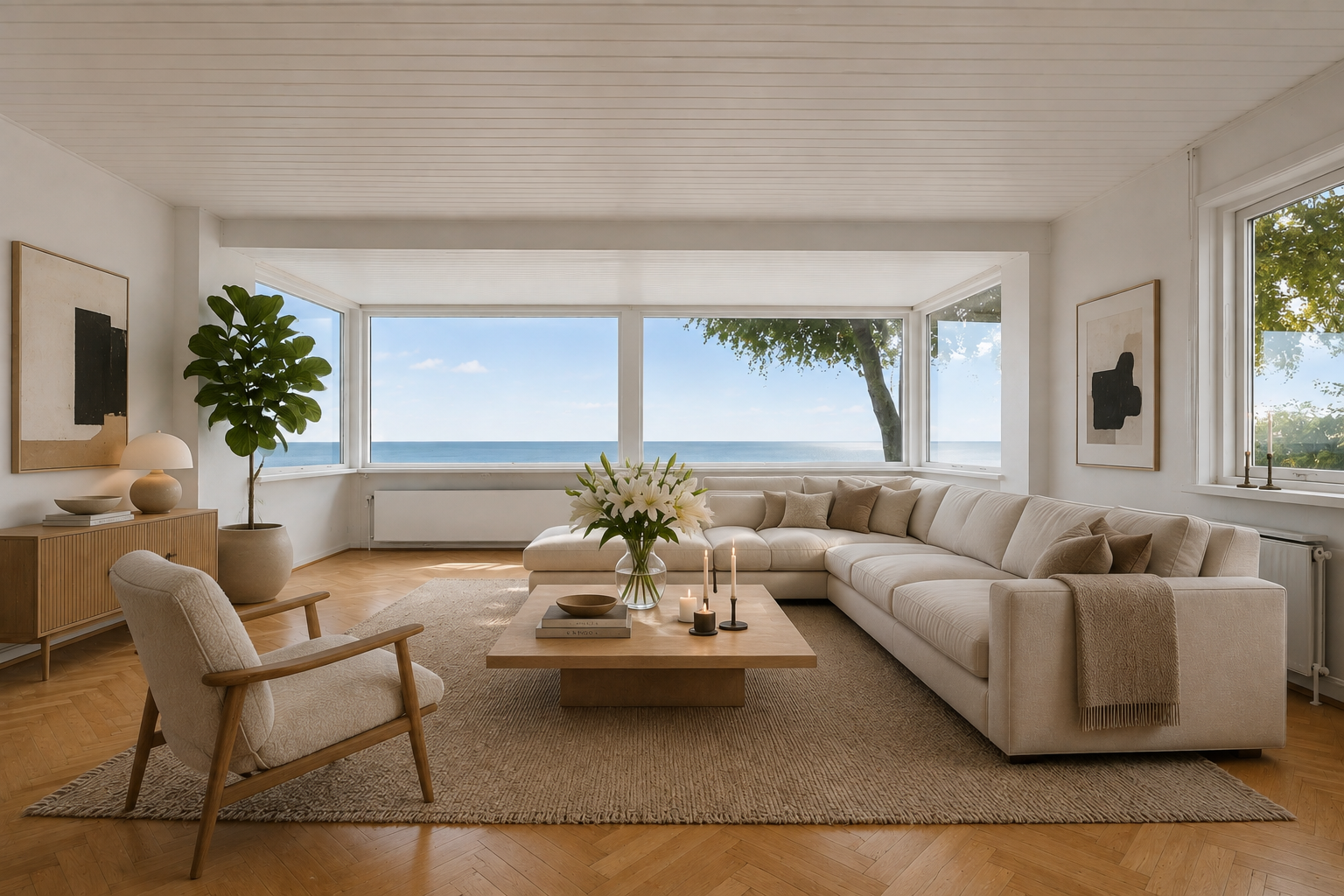 Visual presentation of the listing