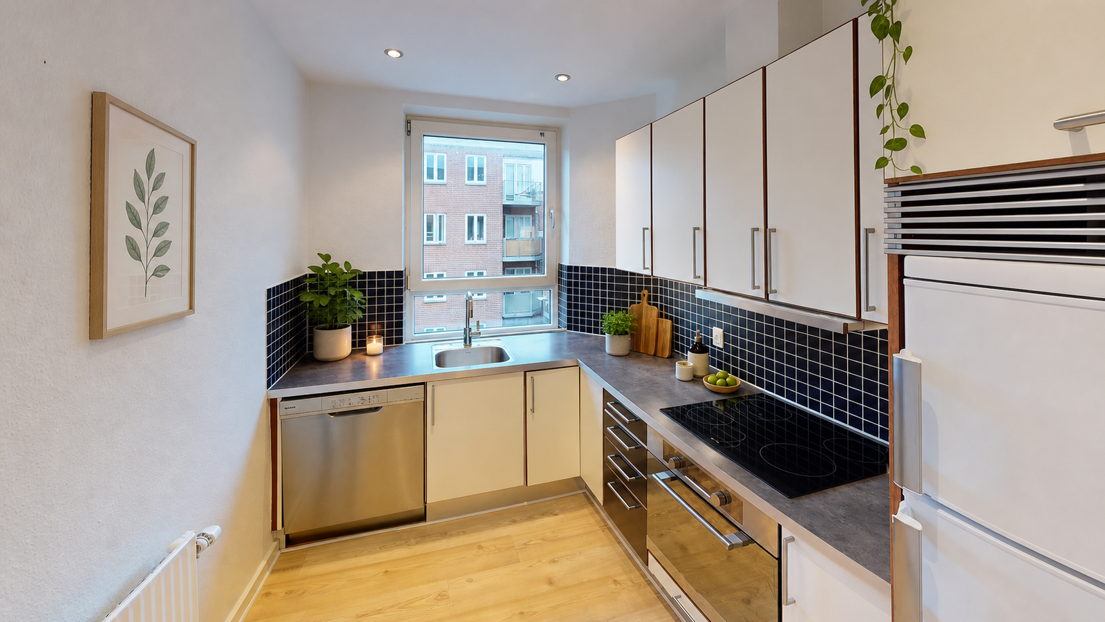 apartment Lys 2-værelses bolig med altan i Aalborg Vestby
