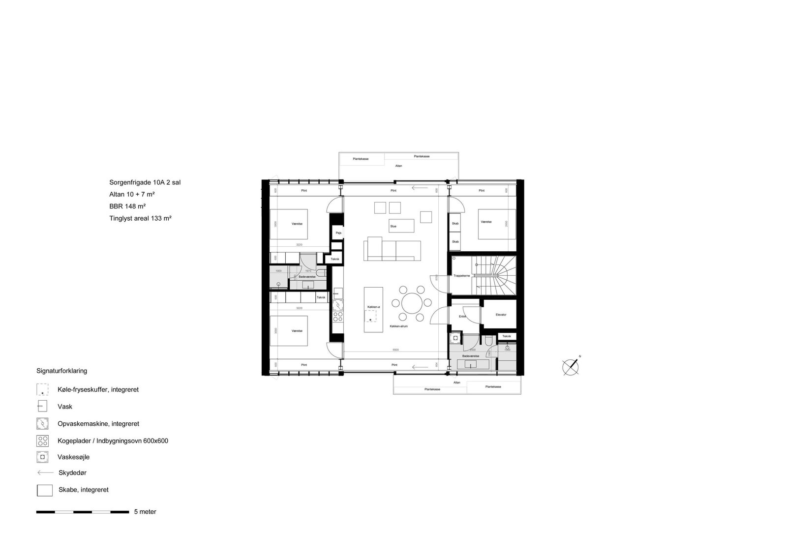 Visual presentation of the listing