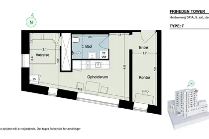 Visual presentation of the listing