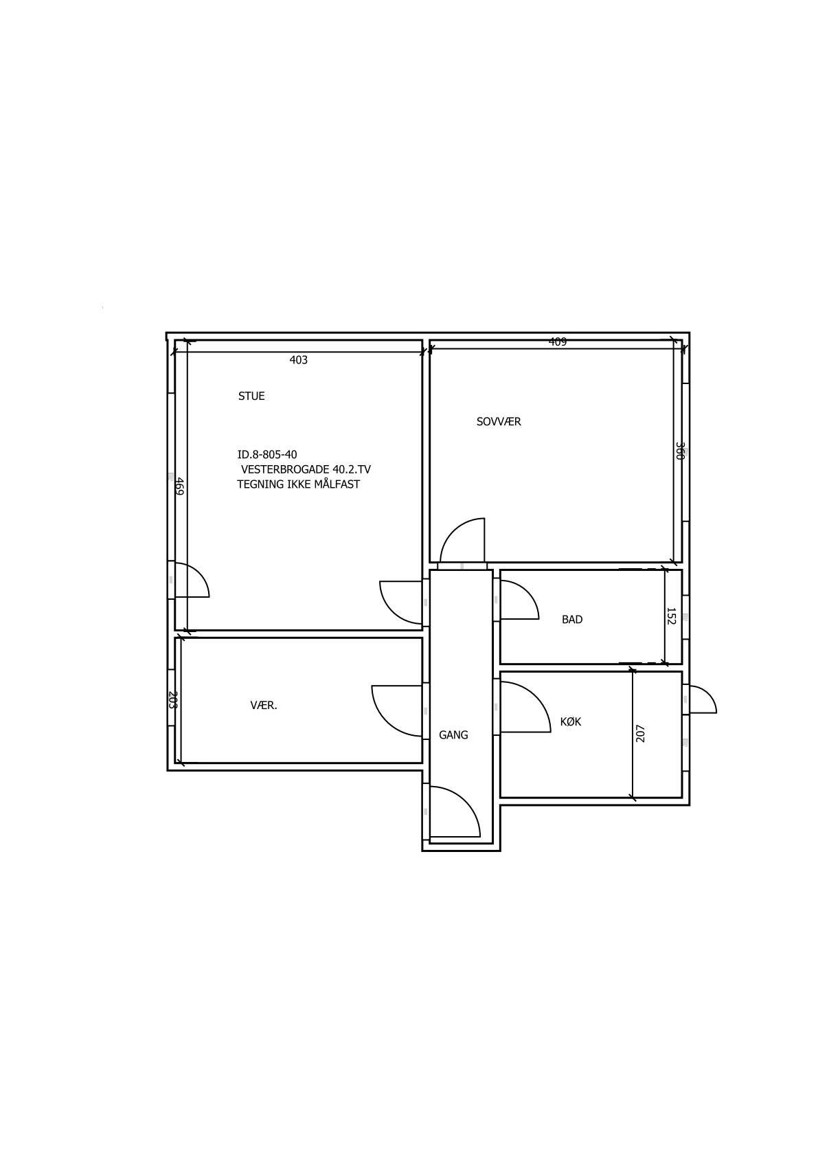 Visual presentation of the listing