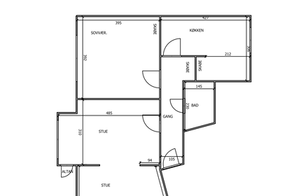 Visual presentation of the listing