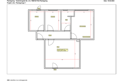 Visual presentation of the listing
