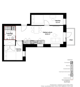 Visual presentation of the listing