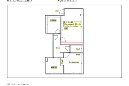 Visual presentation of the listing