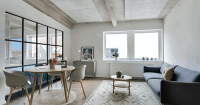 Industriel lejlighed med New Yorker-stil i Aalborg Vestby - Strandvejen, Aalborg - 2