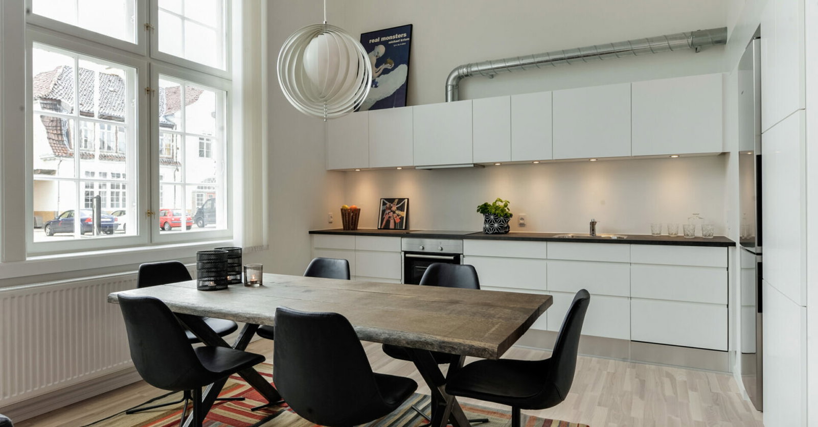 apartment Renoveret 2-værelses bolig på 97 m² med hems