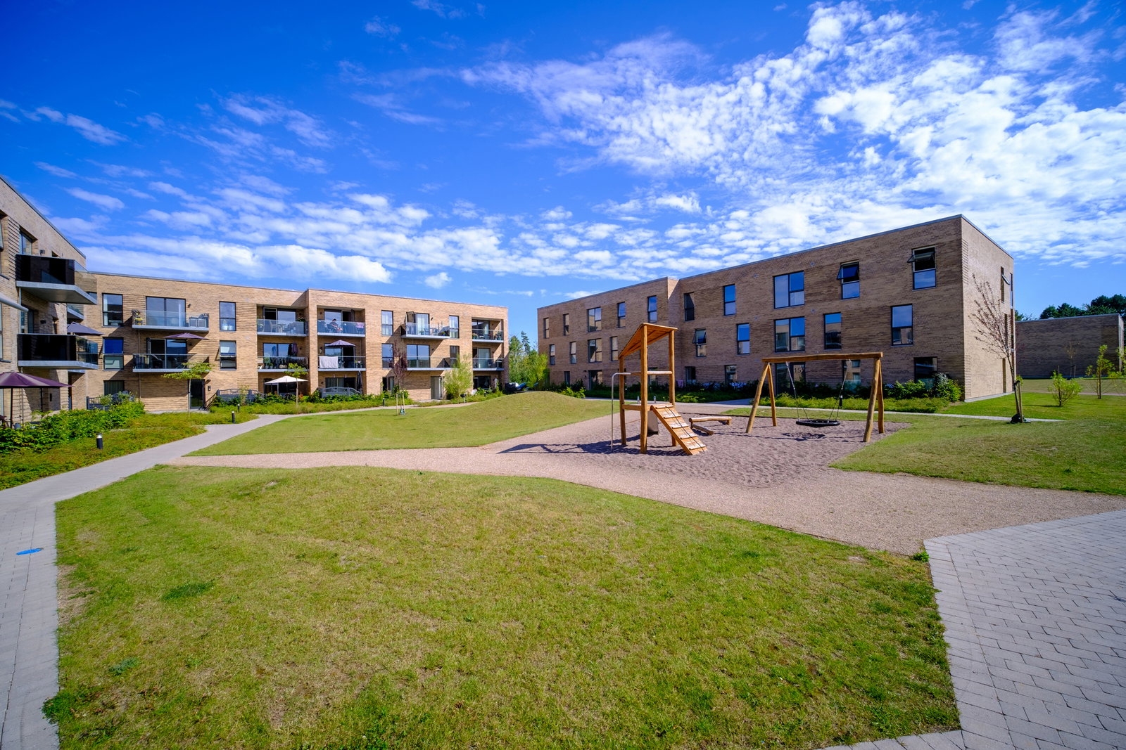apartment 2 værelses lejlighed på 70 kvm.