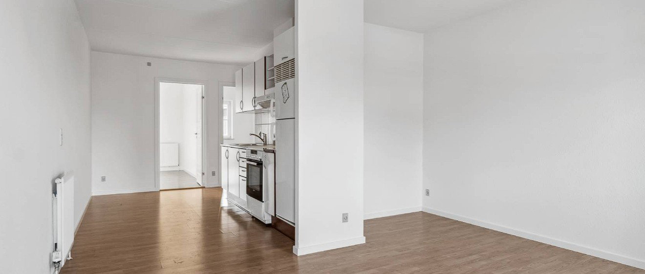 apartment Delevenlig og perfekt beliggende 3-værelses med altan
