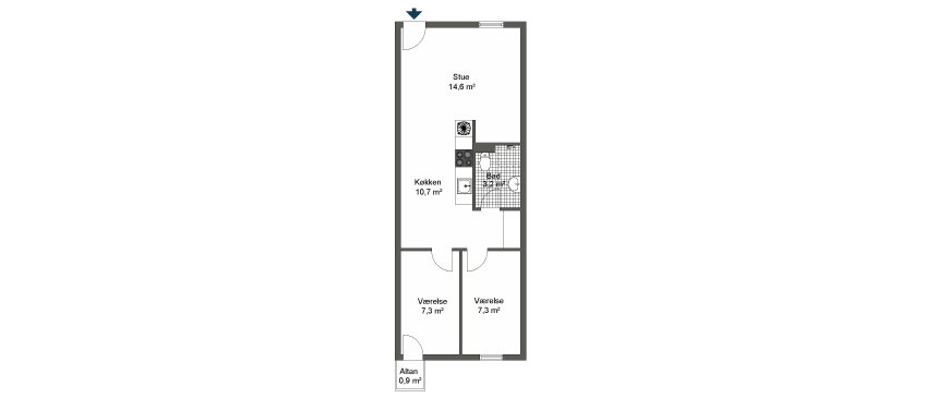 Visual presentation of the listing