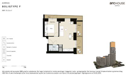Visual presentation of the listing