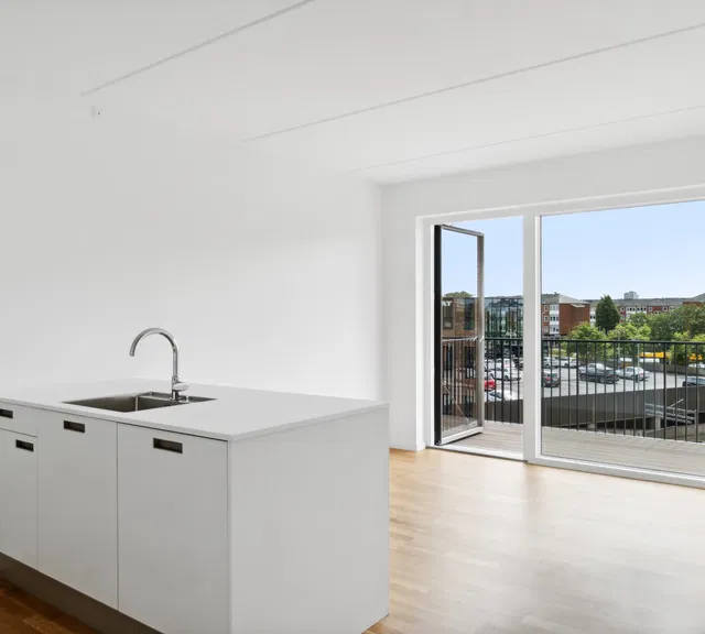 apartment Bright 4-Room Apartment with Balcony in Ballerup