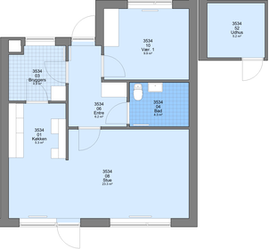 Visual presentation of the listing
