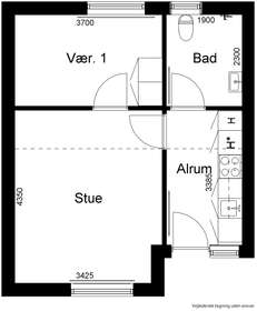 Visual presentation of the listing