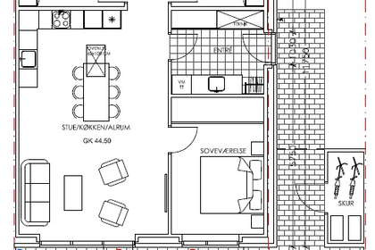 Visual presentation of the listing