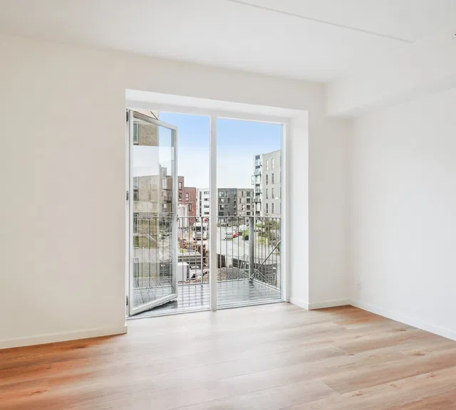 apartment 1-værelses lejlighed med altan i Risskov