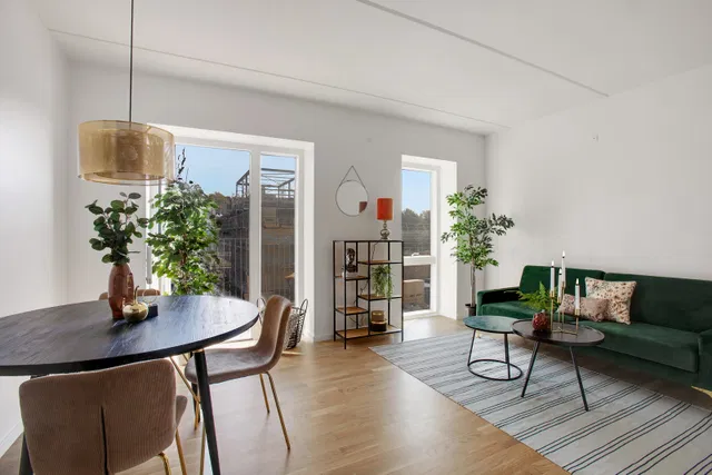 apartment 2-værelses bolig med altan i Hillerød