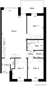 Visual presentation of the listing