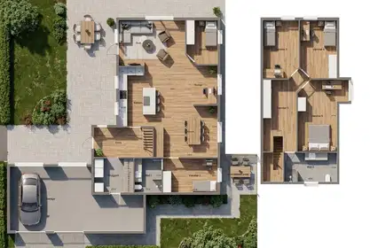 Visual presentation of the listing