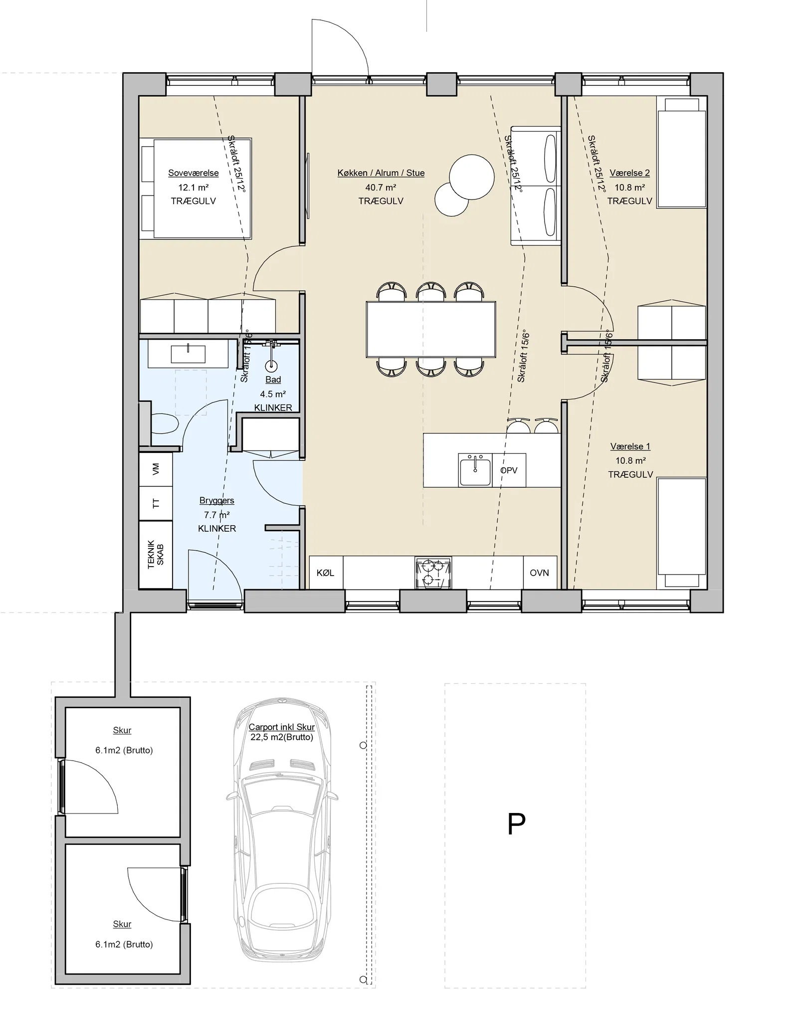 Visual presentation of the listing