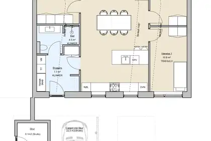 Visual presentation of the listing