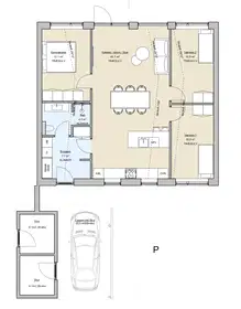 Visual presentation of the listing