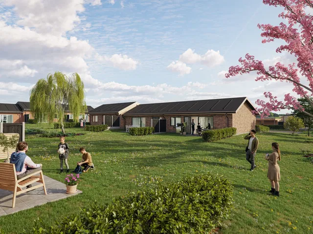 townhouse SKOVBUNDEN - Newly Built Terraced House in Nordic Swan Ecolabelled Area – Halgaard Enge/Holstebro