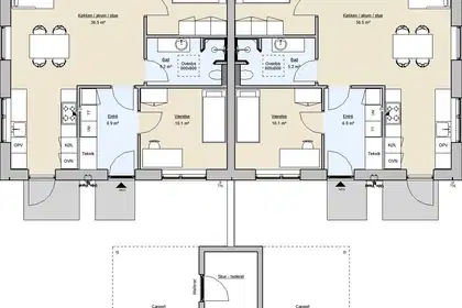 Visual presentation of the listing